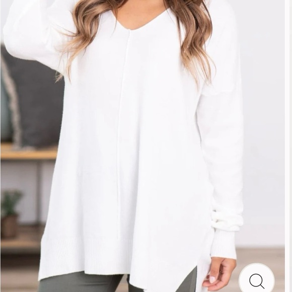 Comfy as can be sweater - Off White - Picture 9 of 9